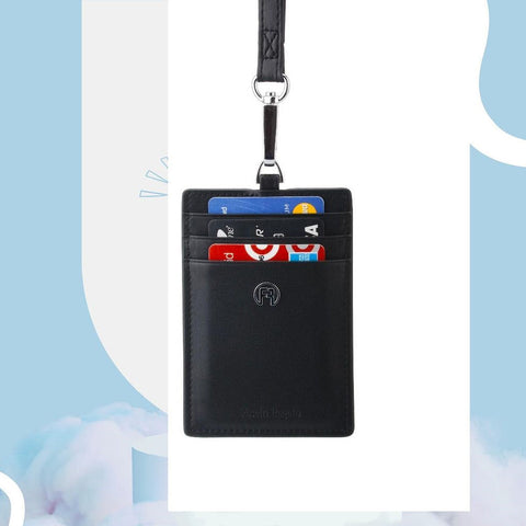 Black ID Holder