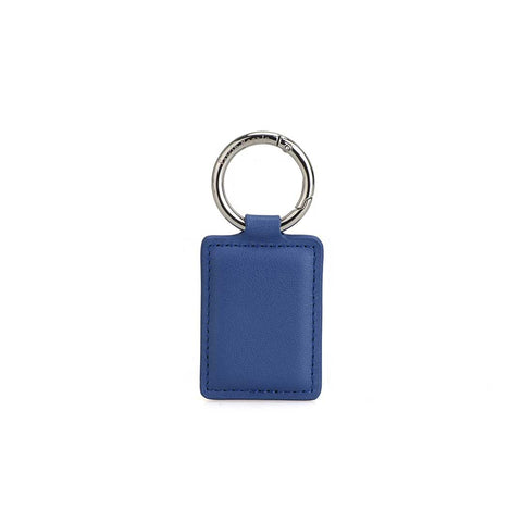 Blue Rectangle Key Chain