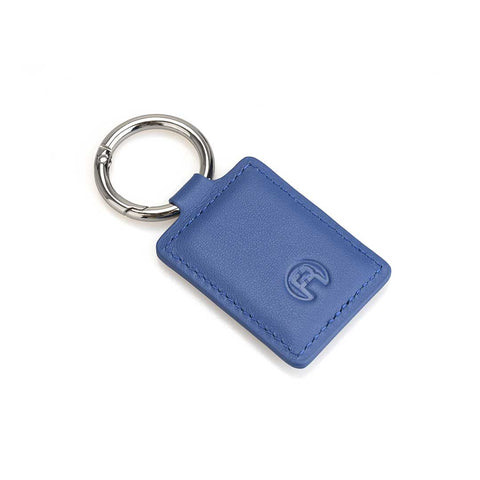 Blue Rectangle Key Chain