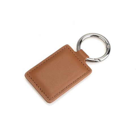 Brown Rectangle Key Chain