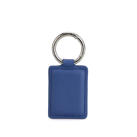 Blue Rectangle Key Chain