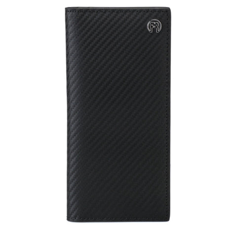 Carbon Black Long Wallet