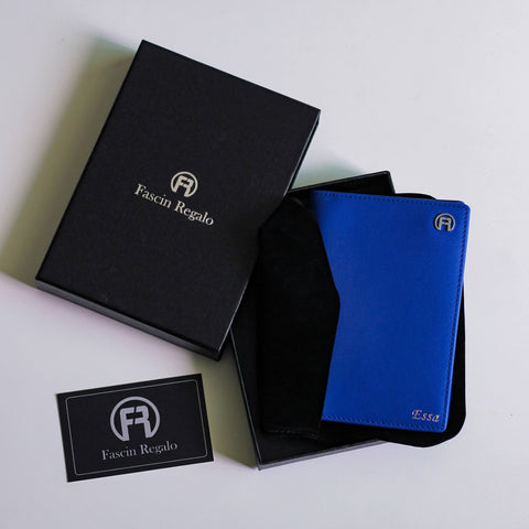 Blue Passport Holder