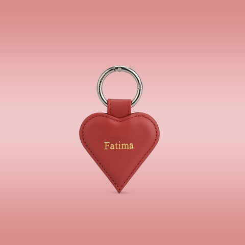 Red Heart Key Chain