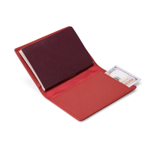 Red Passport Holder