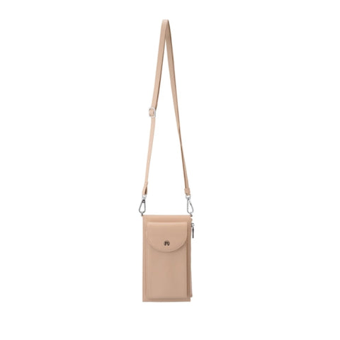 Sahara Brown Crossbody Wallet