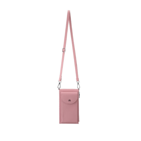 Pink Crossbody Wallet